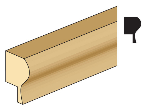 Dollhouse City - Dollhouse Miniatures Wainscoting - Chair Rail