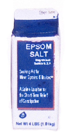 Epsom Salt Container