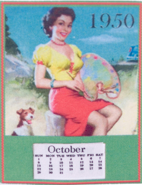1950s Girl Calendar