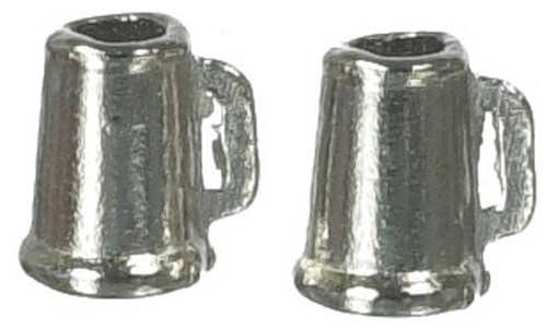Pewter Beer Mugs Set