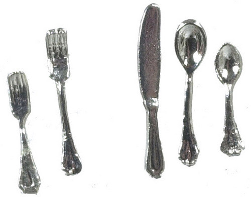 Dollhouse City - Dollhouse Miniatures Flatware Set