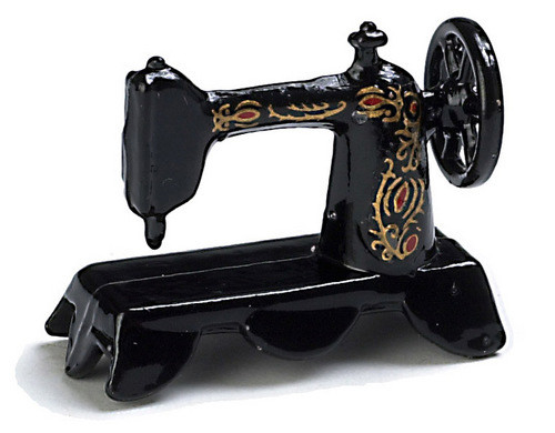 Dollhouse City - Dollhouse Miniatures Portable Sewing Machine