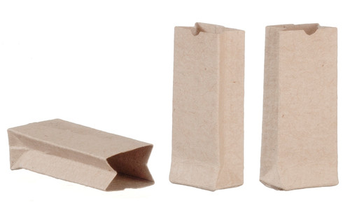 Small Brown Paper Bags Set