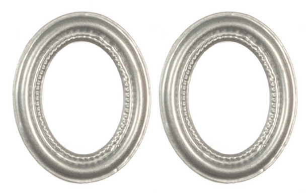 Oval Frames - Small and Silver