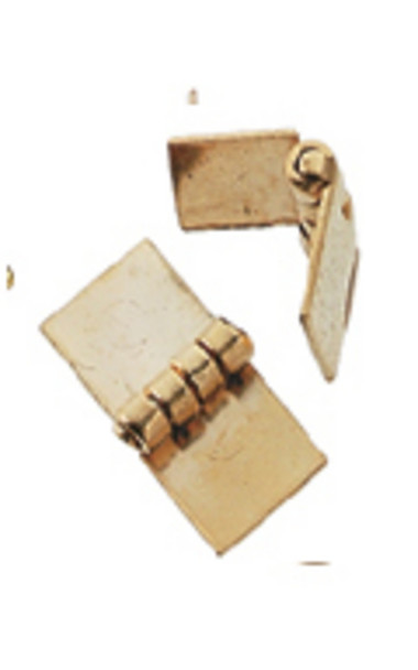 Square Hinges - Brass