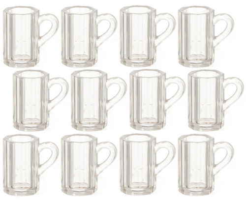 Beer Mugs Set - Clear