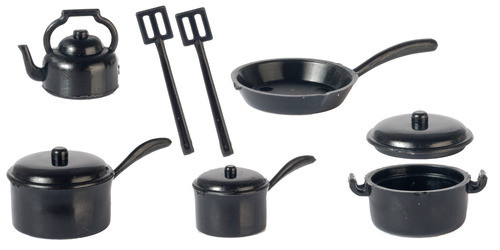 Kitchenware Set - Black