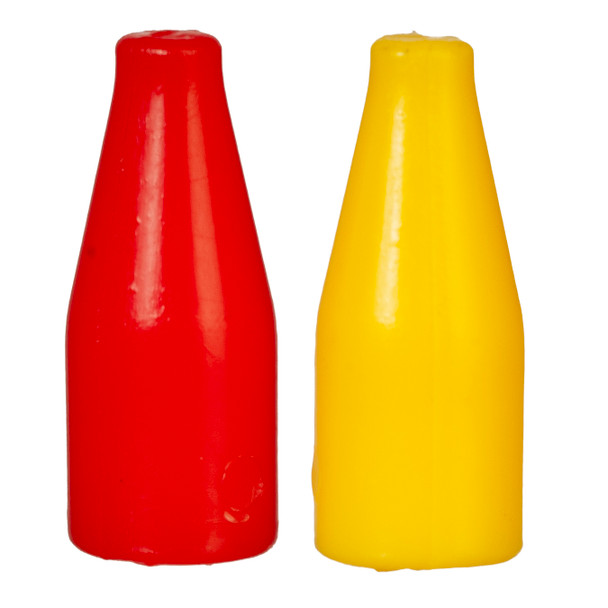 Ketchup and Yellow Mustard