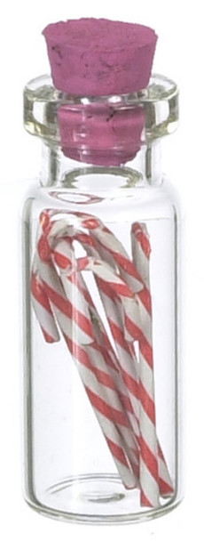 Candy Cane Jar