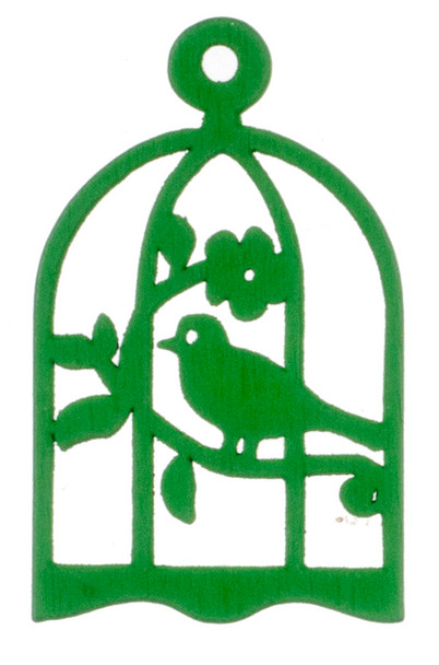 Wood Bird Decoration