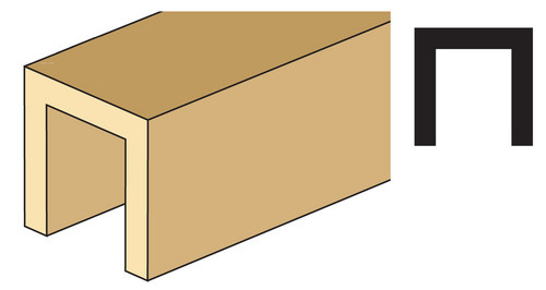Dollhouse City - Dollhouse Miniatures Channel Molding