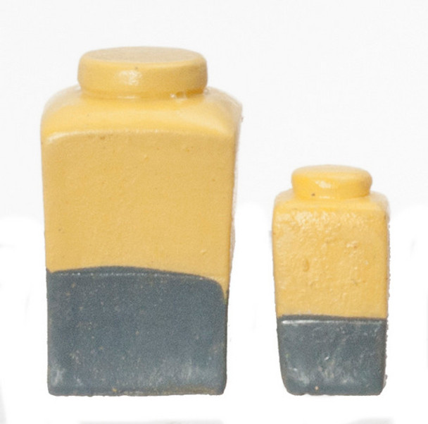 Resin Yellow - Gray Jars