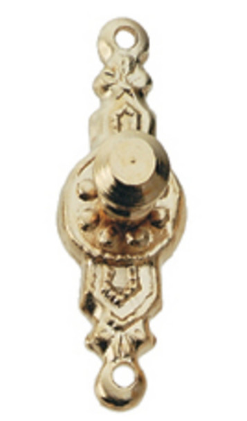 Round Doorknob Set - Brass