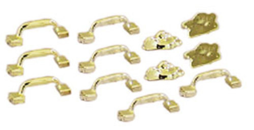 Window Hardware - Gold