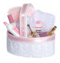 Bath Accessories Basket - Assorted
