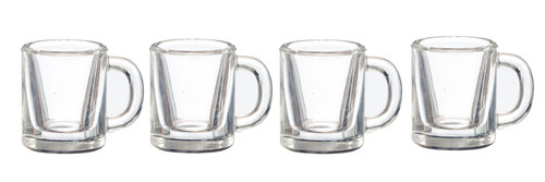 Wide Clear Mugs Set
