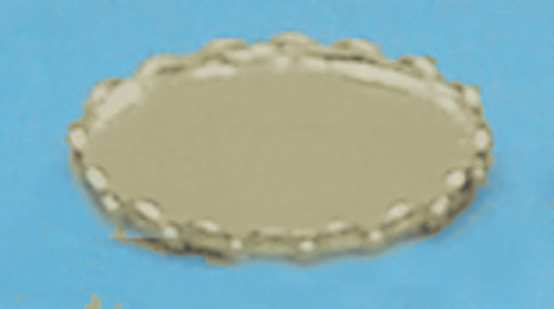 Tiny Mirrored Tray - Gold