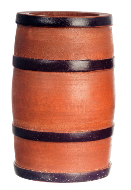 Dollhouse City - Dollhouse Miniatures Painted Extra Large Barrel
