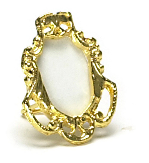 Dollhouse City - Dollhouse Miniatures Frame - Small and Gold