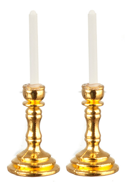 Brass Candlestick Set