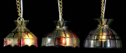 Dollhouse City - Dollhouse Miniatures Tiffany Chandelier - Assorted