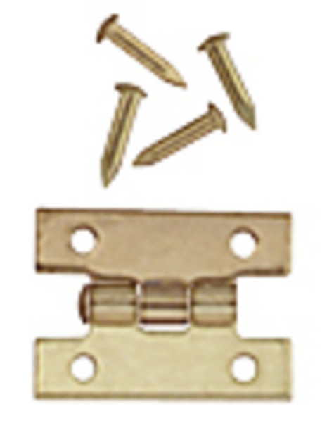 Dollhouse City - Dollhouse Miniatures Flush Hinges with Nails Set