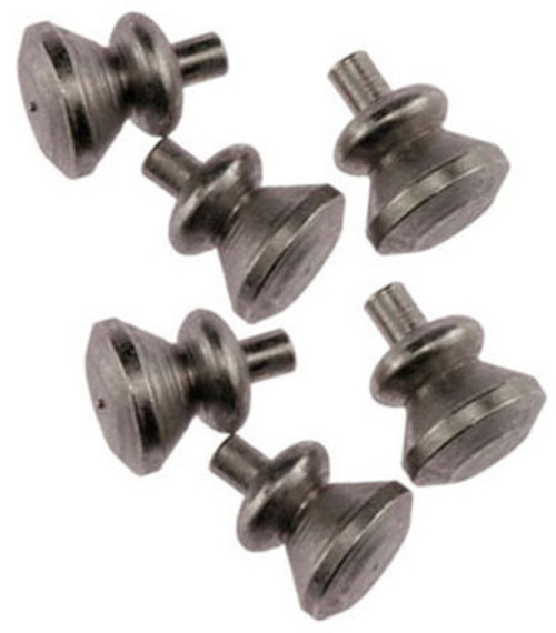 Round Knob Set - Satin Nickle