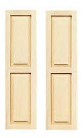 Traditional 2-Panel Shutters