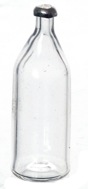 Dollhouse City - Dollhouse Miniatures Clear Beer Bottle