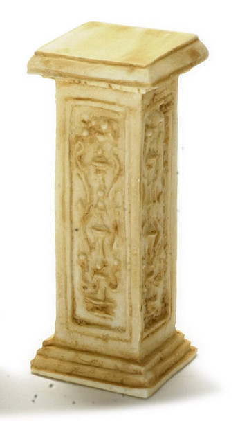 Dollhouse City - Dollhouse Miniatures French Pedestal - Tan