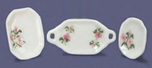 Serving Set - Pink and Green