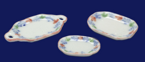 Serving Set - Blue and Pink