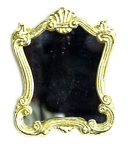 Dollhouse City - Dollhouse Miniatures Victorian Mirror
