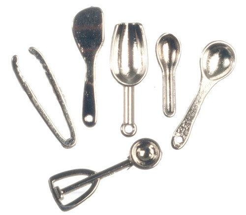Silver Kitchen Utensils