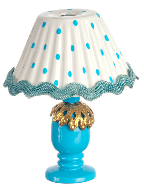Blue Table Lamp-DIY