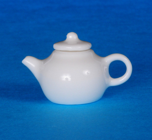 Dollhouse City - Dollhouse Miniatures Tea Pot - Porcelain