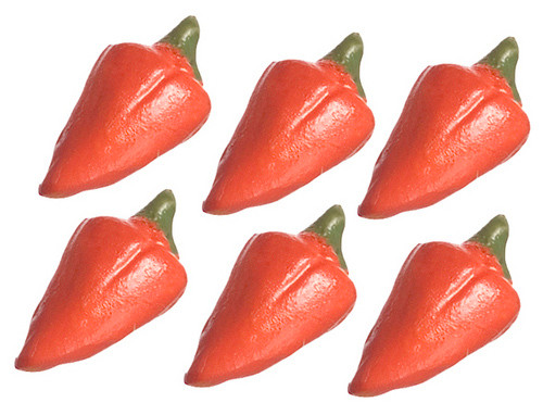 Dollhouse City - Dollhouse Miniatures Chilis - Red