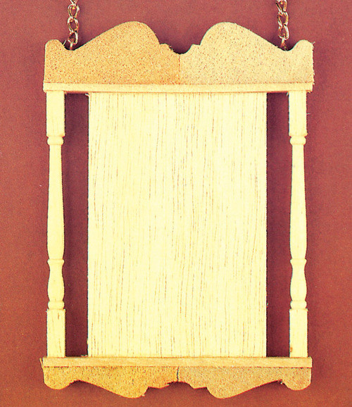 Dollhouse City - Dollhouse Miniatures Sign