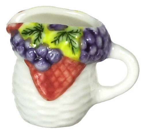 Dollhouse City - Dollhouse Miniatures Pitcher - Porcelain