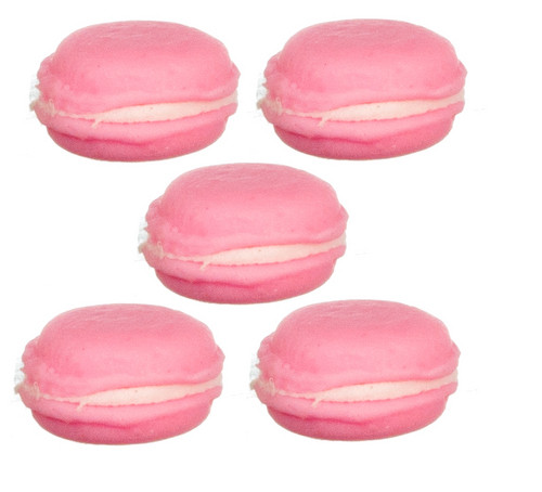 Strawberry Macarons