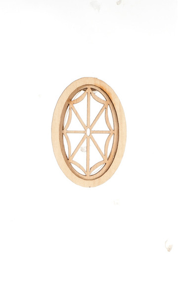 Oval Spider Window