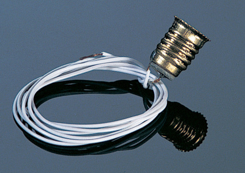 Screw-Base Sockets - White Wires