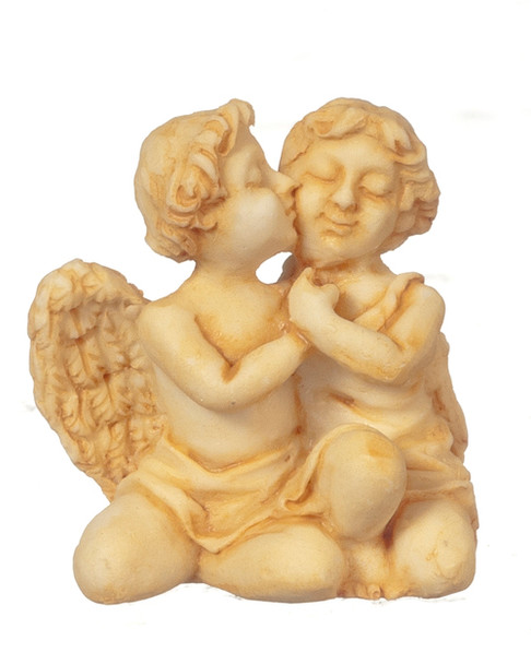 Dollhouse City - Dollhouse Miniatures Two Cherubs - Tan