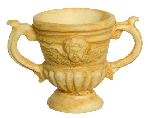 Dollhouse City - Dollhouse Miniatures Urn Set - Tan