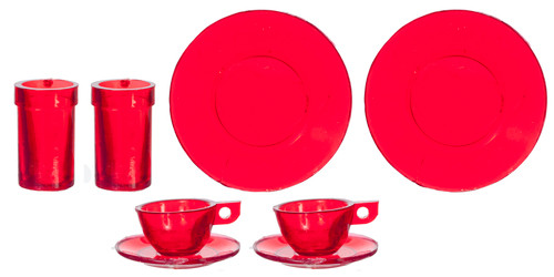 Dishes - Red