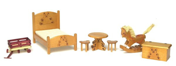 Brown Rocking Horse