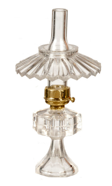 Small Oil Lamp with Shade