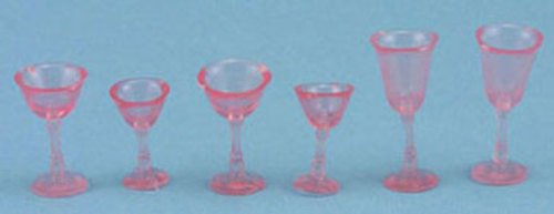 Stemware - Pink