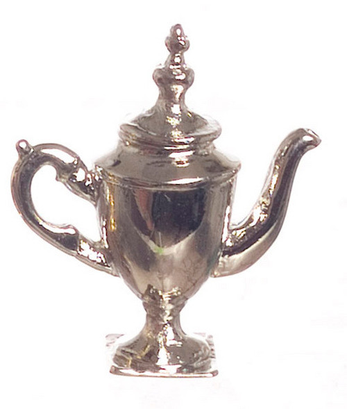 Dollhouse City - Dollhouse Miniatures Coffee Pot - Silver