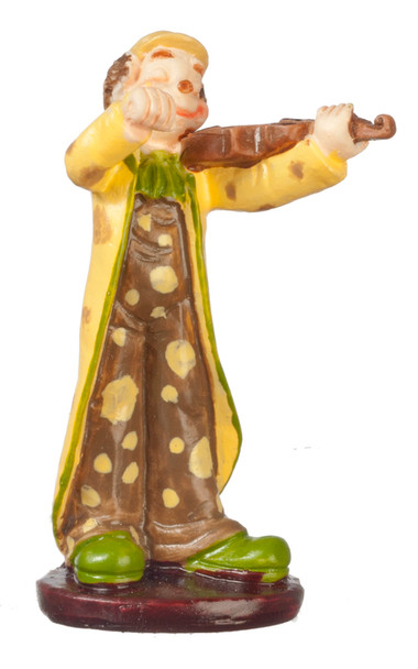 Dollhouse City - Dollhouse Miniatures Clown Violin